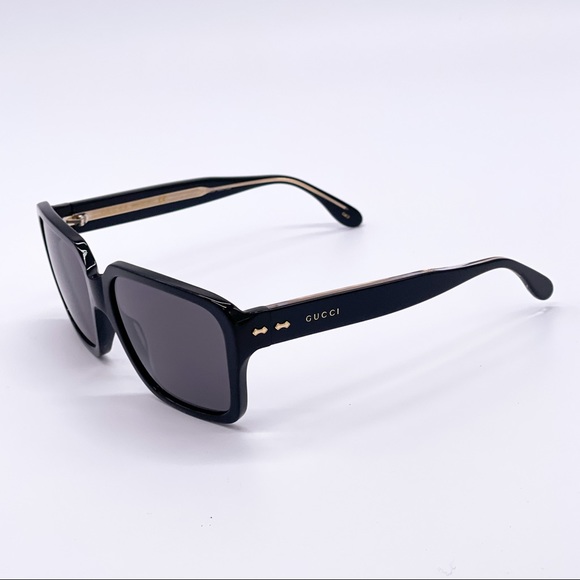 NEW GUCCI GG0786S 002 UNISEX SUNGLASSES GUCCI GG0786S BLACK - Picture 5 of 12
